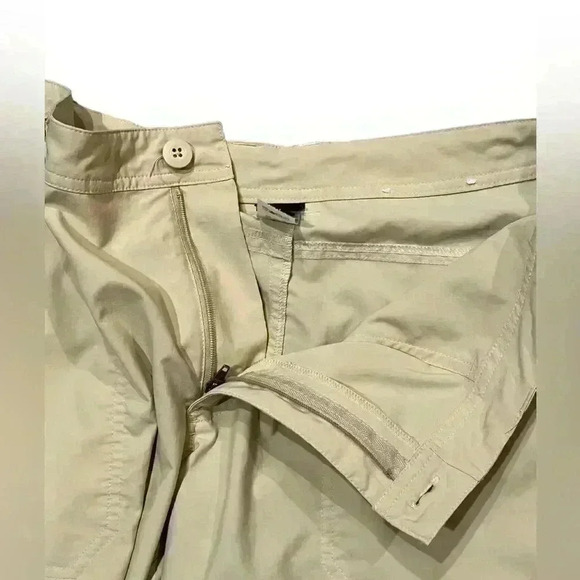 Patagonia Inter-Continental Capris Women’s 14 Tan Nylon Polyester Lightweight - Picture 8 of 9